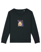 Load image into Gallery viewer, Don&#39;t be hippocritical 🦛 - Embroidered WOMEN&#39;S RELAXED FIT SWEATSHIRT
