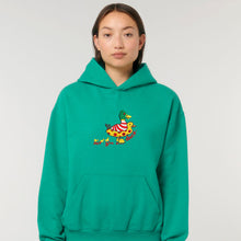 Load image into Gallery viewer, Not give a...duck. 🦆 - THE UNISEX BOXY DRY HAND FEEL HOODIE SWEATSHIRT /400 G/M² OVERSIZED/
