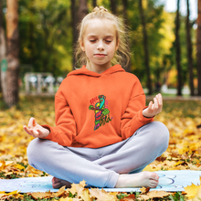 Load image into Gallery viewer, FREE AS A BIRD. 🦜- Embroidered UNISEX KIDS hoodie
