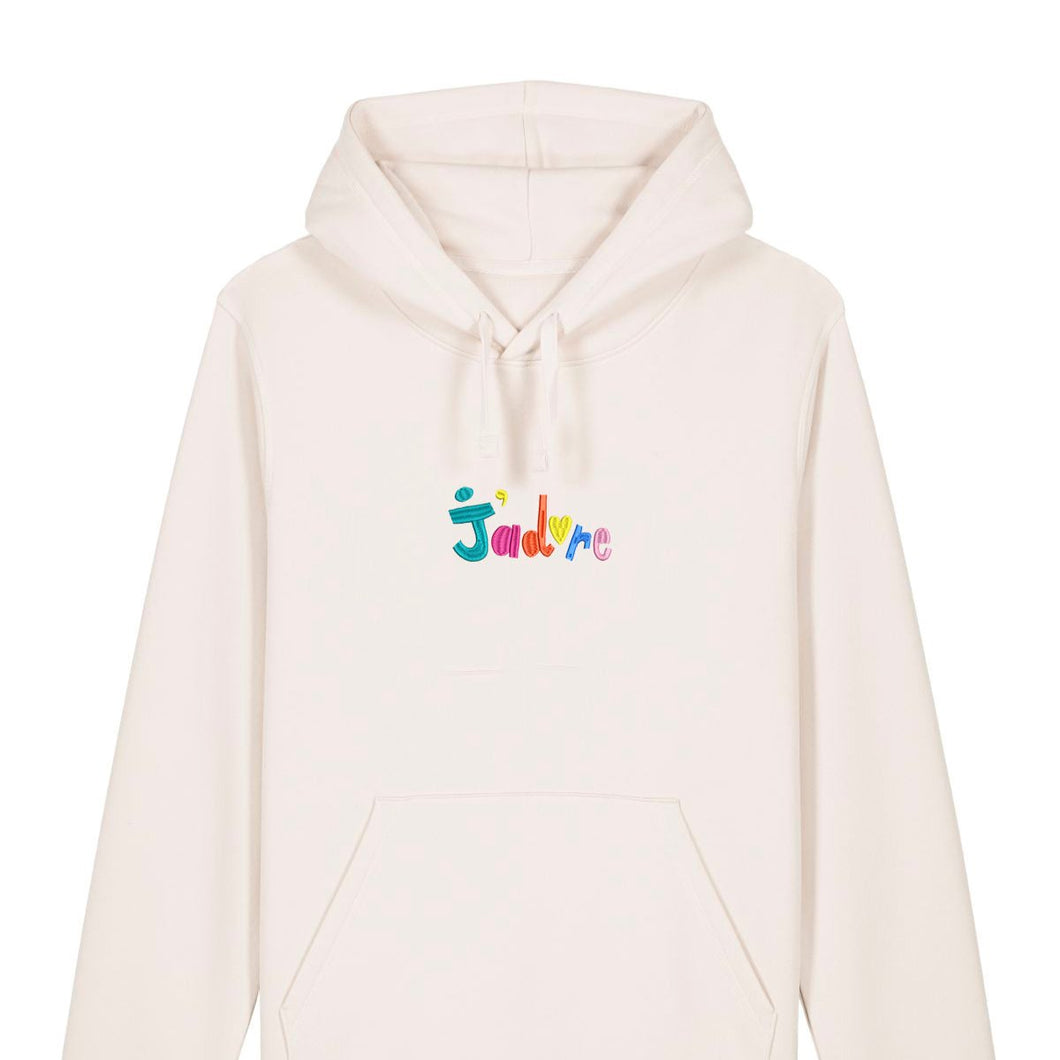 J'ADORE 💛 - Embroidered UNISEX hoodie