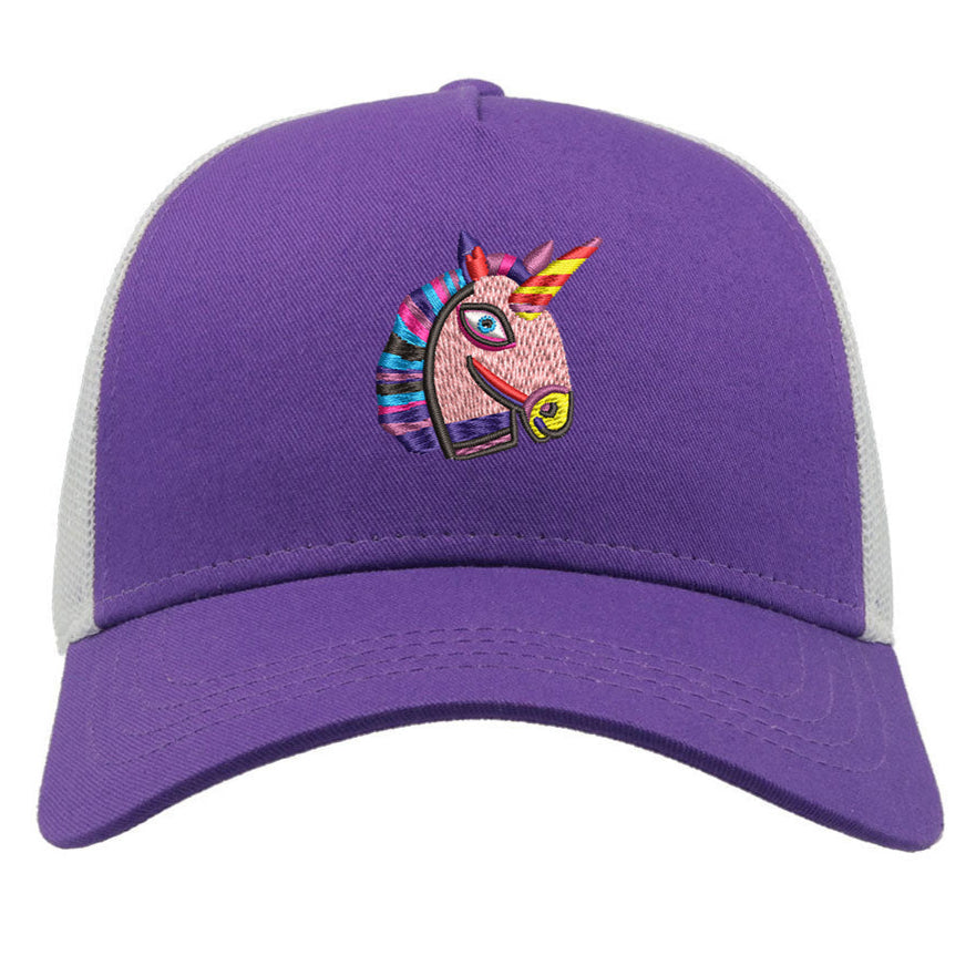 Unicorn - Embroidered trucker cap