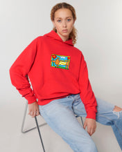 Load image into Gallery viewer, Dachshund - Hey, Good Lookin&#39; - THE UNISEX BOXY DRY HAND FEEL HOODIE SWEATSHIRT /400 G/M² OVERSIZED/
