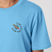 Load image into Gallery viewer, I just need some space! 🚀- organic cotton embroidered unisex T-shirt
