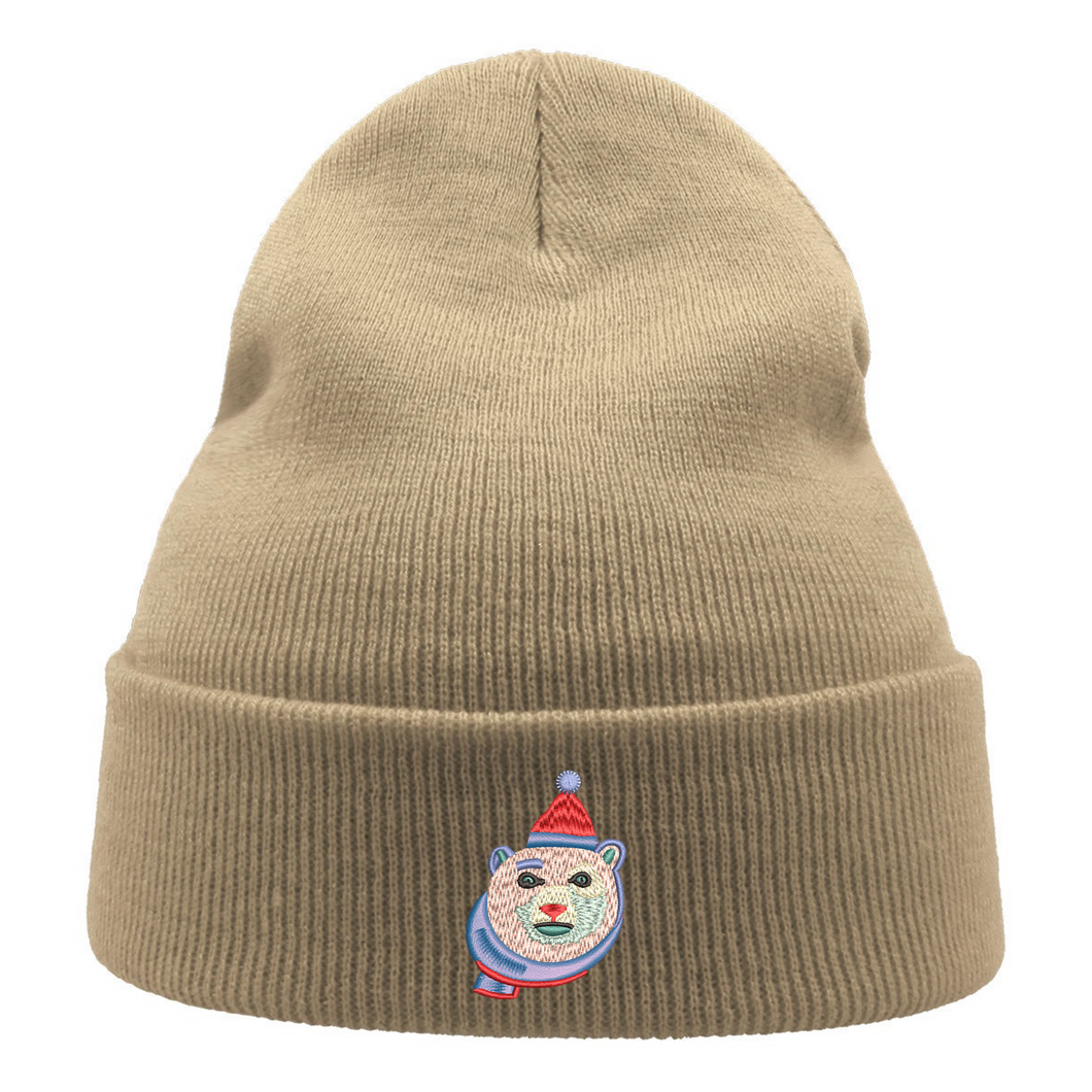 BEAR - embroidered beanie