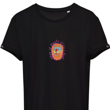 Load image into Gallery viewer, Lion - WAKE UP BEAUTY, IT&#39;S TIME TO BEAST. - organic cotton embroidered unisex T-shirt
