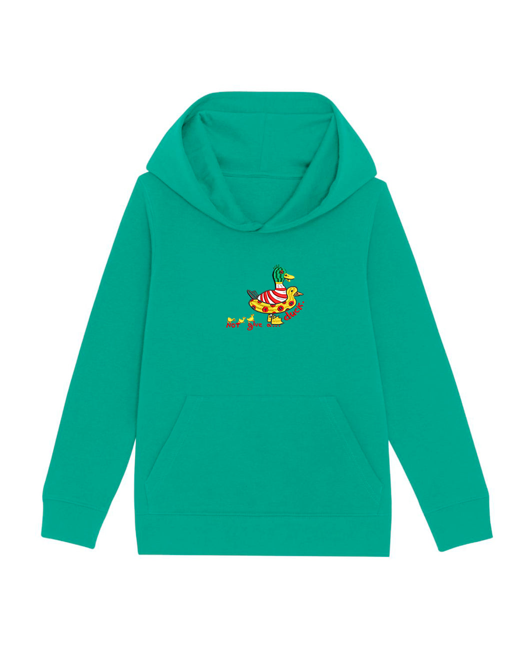 Not give a...duck. 🦆- Embroidered UNISEX KIDS hoodie