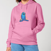 Load image into Gallery viewer, Don&#39;t be seally - Embroidered UNISEX hoodie
