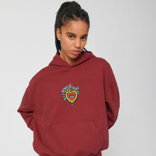 Load image into Gallery viewer, VIVA LA VIDA - THE UNISEX BOXY DRY HAND FEEL HOODIE SWEATSHIRT /400 G/M² OVERSIZED/
