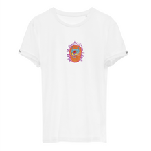 Load image into Gallery viewer, Lion - WAKE UP BEAUTY, IT&#39;S TIME TO BEAST. - organic cotton embroidered unisex T-shirt
