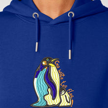 Load image into Gallery viewer, Go with the floe!- Embroidered UNISEX hoodie
